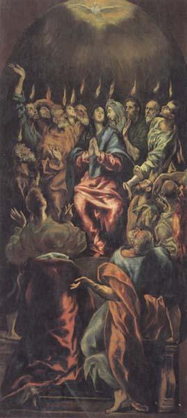 El Greco Pentecost oil painting picture